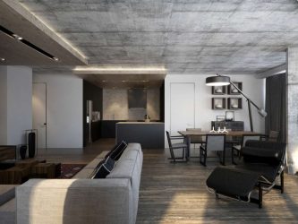 Гостиная в стиле лофт – предпочтение креативной творческой богемы (240+Фото). Эффектный дизайн с минимальной отделкой (мебель, освещение, предметы интерьера)