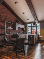 Гостиная в стиле лофт – предпочтение креативной творческой богемы (240+Фото). Эффектный дизайн с минимальной отделкой (мебель, освещение, предметы интерьера)