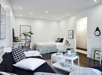 Зонируем гостиную и спальню в одной комнате (235+ Фото дизайнов): используем пространство с пользой и удобством