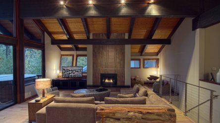 Дизайн гостиной в частном доме. Приемы оформления и ТОП-6 бюджетных способов преображения + 200 ФОТО