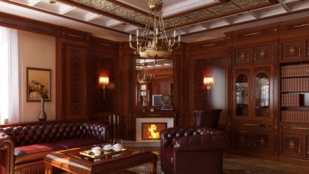 Дизайн гостиной в частном доме. Приемы оформления и ТОП-6 бюджетных способов преображения + 200 ФОТО