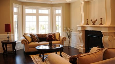 Дизайн гостиной в частном доме. Приемы оформления и ТОП-6 бюджетных способов преображения + 200 ФОТО