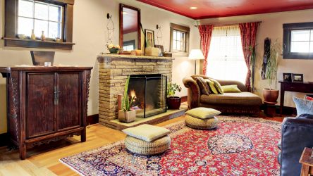 Дизайн гостиной в частном доме. Приемы оформления и ТОП-6 бюджетных способов преображения + 200 ФОТО