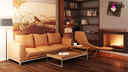 Дизайн гостиной в частном доме. Приемы оформления и ТОП-6 бюджетных способов преображения + 200 ФОТО