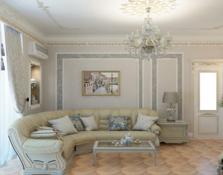 Хрустальные люстры в интерьере гостиной и спальни. Создаем красивое освещение: 150+Фото (потолочные, подвесные, классические)