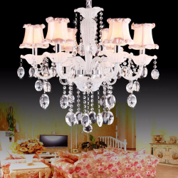 Хрустальные люстры в интерьере гостиной и спальни. Создаем красивое освещение: 150+Фото (потолочные, подвесные, классические)
