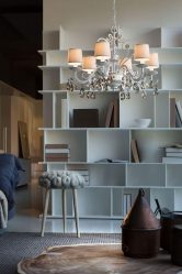 Хрустальные люстры в интерьере гостиной и спальни. Создаем красивое освещение: 150+Фото (потолочные, подвесные, классические)