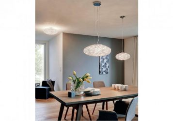 Хрустальные люстры в интерьере гостиной и спальни. Создаем красивое освещение: 150+Фото (потолочные, подвесные, классические)