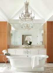 Хрустальные люстры в интерьере гостиной и спальни. Создаем красивое освещение: 150+Фото (потолочные, подвесные, классические)