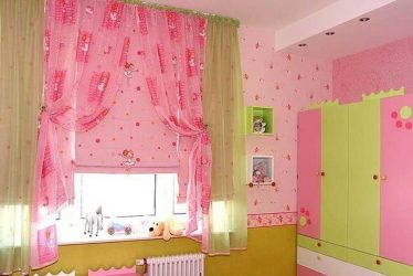 Современные Шторы в детскую комнату для мальчиков и девочек: Красивые новинки (175+ Фото)