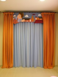 Современные Шторы в детскую комнату для мальчиков и девочек: Красивые новинки (175+ Фото)