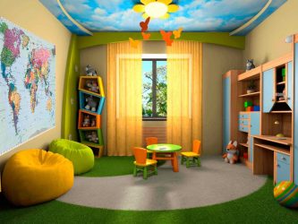 Современные Шторы в детскую комнату для мальчиков и девочек: Красивые новинки (175+ Фото)