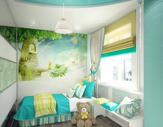 Современные Шторы в детскую комнату для мальчиков и девочек: Красивые новинки (175+ Фото)