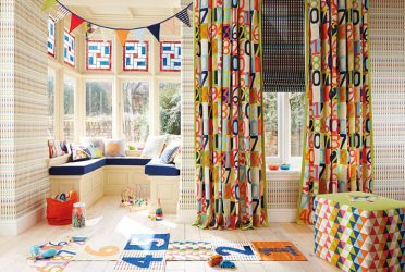 Современные Шторы в детскую комнату для мальчиков и девочек: Красивые новинки (175+ Фото)