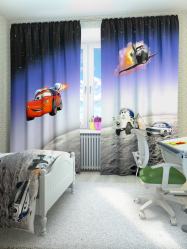 Современные Шторы в детскую комнату для мальчиков и девочек: Красивые новинки (175+ Фото)