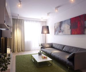 Интерьер маленькой гостиной: 190+ (Фото) Современных идей (мебель, обои, зонирование)