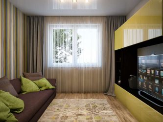 Интерьер маленькой гостиной: 190+ (Фото) Современных идей (мебель, обои, зонирование)