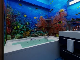 Варианты отделки Ванной комнаты Кафелем (175+ Фото). Создаем дизайн, который запомнится