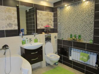 Варианты отделки Ванной комнаты Кафелем (175+ Фото). Создаем дизайн, который запомнится