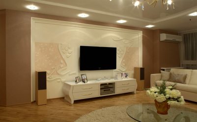 Как повесить Телевизор на стену? 150+ Фото Интерьерных оформлений