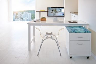 Как выбрать письменный стол с ящиками и полкой (+190 Фото). Практично организовываем пространство