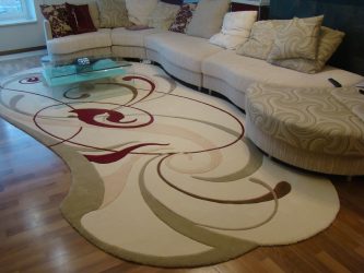 Красивые Ковры на пол: 230+ Фото Модных дизайнов в современном интерьере