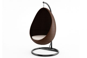 Подвесное Кресло из натурального и искусственного ротанга: 195+ Фото вариантов (плетеное, макраме, с чехлом)