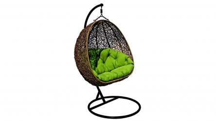 Подвесное Кресло из натурального и искусственного ротанга: 195+ Фото вариантов (плетеное, макраме, с чехлом)