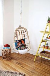 Подвесное Кресло из натурального и искусственного ротанга: 195+ Фото вариантов (плетеное, макраме, с чехлом)