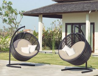 Подвесное Кресло Из Ротанга -195+ (Фото) Плетеных Вариантов