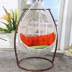 Подвесное Кресло Из Ротанга -195+ (Фото) Плетеных Вариантов