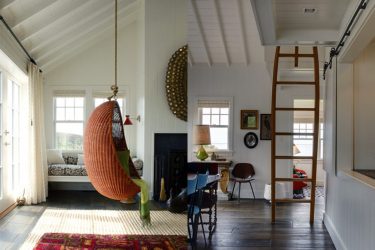 Подвесное Кресло из натурального и искусственного ротанга: 195+ Фото вариантов (плетеное, макраме, с чехлом)