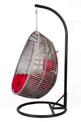 Подвесное Кресло из натурального и искусственного ротанга: 195+ Фото вариантов (плетеное, макраме, с чехлом)