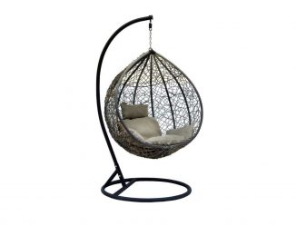 Подвесное Кресло из натурального и искусственного ротанга: 195+ Фото вариантов (плетеное, макраме, с чехлом)