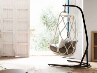 Подвесное Кресло из натурального и искусственного ротанга: 195+ Фото вариантов (плетеное, макраме, с чехлом)