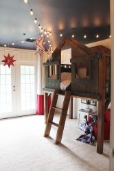 Кровать-чердак с Рабочей зоной (165+ Фото): Оригинальные идеи для небольших помещений