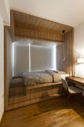 Кровать подиум в квартире: 205+ (Фото) Идей и рекомендаций для интерьера (с ящиками, с выдвижной кроватью, в нише)