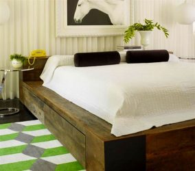 Кровать подиум в квартире: 205+ (Фото) Идей и рекомендаций для интерьера (с ящиками, с выдвижной кроватью, в нише)