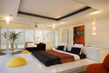 Кровать подиум в квартире: 205+ (Фото) Идей и рекомендаций для интерьера (с ящиками, с выдвижной кроватью, в нише)