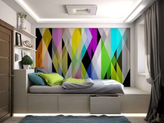 Кровать подиум в квартире: 205+ (Фото) Идей и рекомендаций для интерьера (с ящиками, с выдвижной кроватью, в нише)