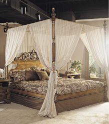 Дизайн роскошных кроватей с балдахином для романтического уюта. 160+(Фото) для взрослой и детской спальни (+Отзывы)