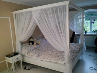 Дизайн роскошных кроватей с балдахином для романтического уюта. 160+(Фото) для взрослой и детской спальни (+Отзывы)