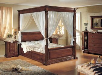 Дизайн роскошных кроватей с балдахином для романтического уюта. 160+(Фото) для взрослой и детской спальни (+Отзывы)