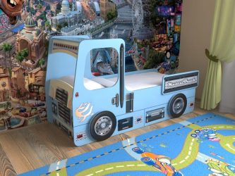 Кровать в виде машины для мальчиков и девочек: Как добавить изюминки в детскую комнату. (85+Фото). Особенности использования в интерьере