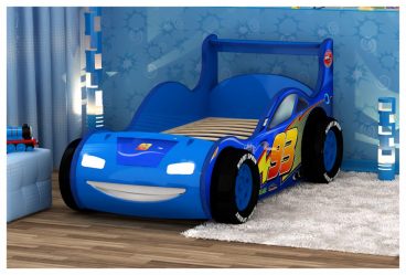 Кровать в виде машины для мальчиков и девочек: Как добавить изюминки в детскую комнату. (85+Фото). Особенности использования в интерьере