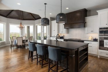 Планировка Кухни в частном доме: 175+ Фото Разнообразий стилей, цвета и уюта