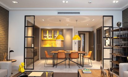 Планировка Кухни в частном доме: 175+ Фото Разнообразий стилей, цвета и уюта