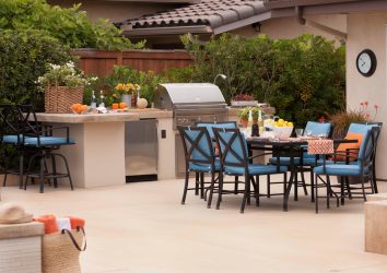 Летняя кухня на даче — Как обустроить? 220+ (Фото) Проектов дизайна своими руками