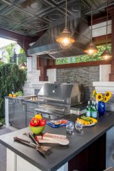 Летняя кухня на даче — Как обустроить? 220+ (Фото) Проектов дизайна своими руками