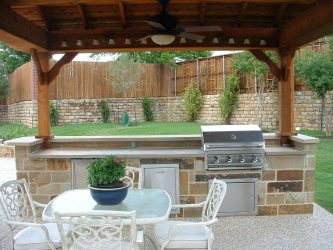 Летняя кухня на даче — Как обустроить? 220+ (Фото) Проектов дизайна своими руками